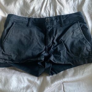 American eagle shortie shorts size 6 black